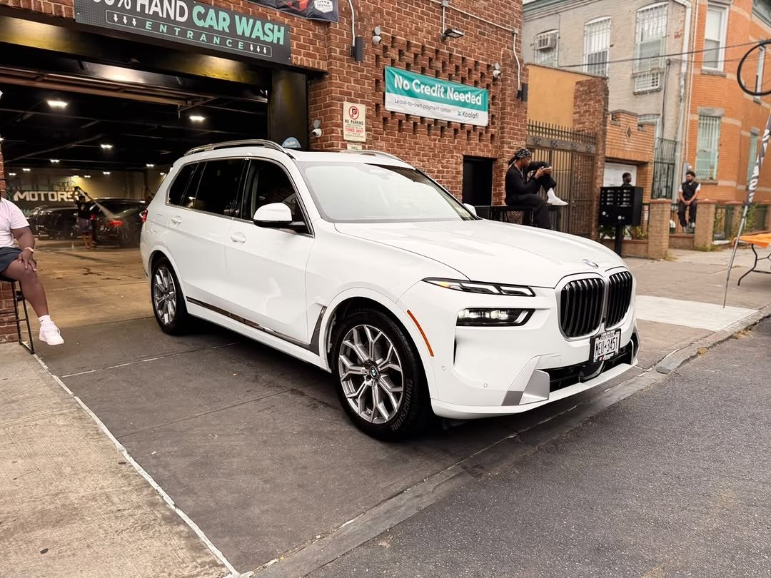 White BMW X7 at ENY Motors