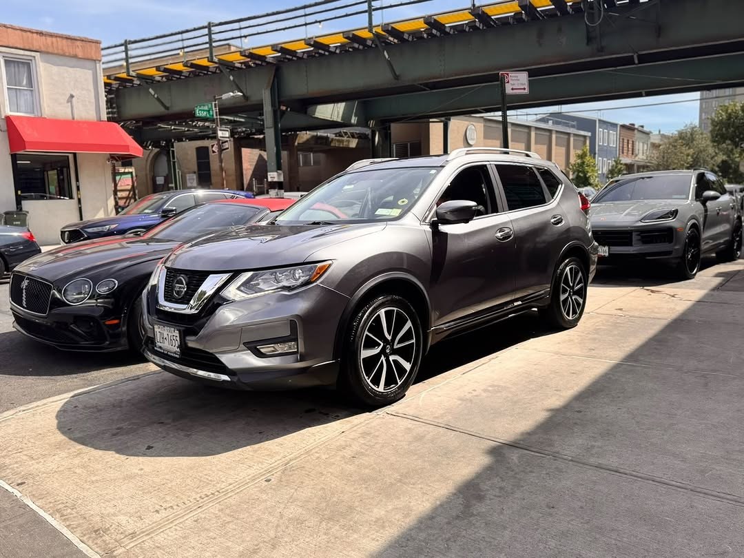 Gray Nissan Rogue at ENY Motors