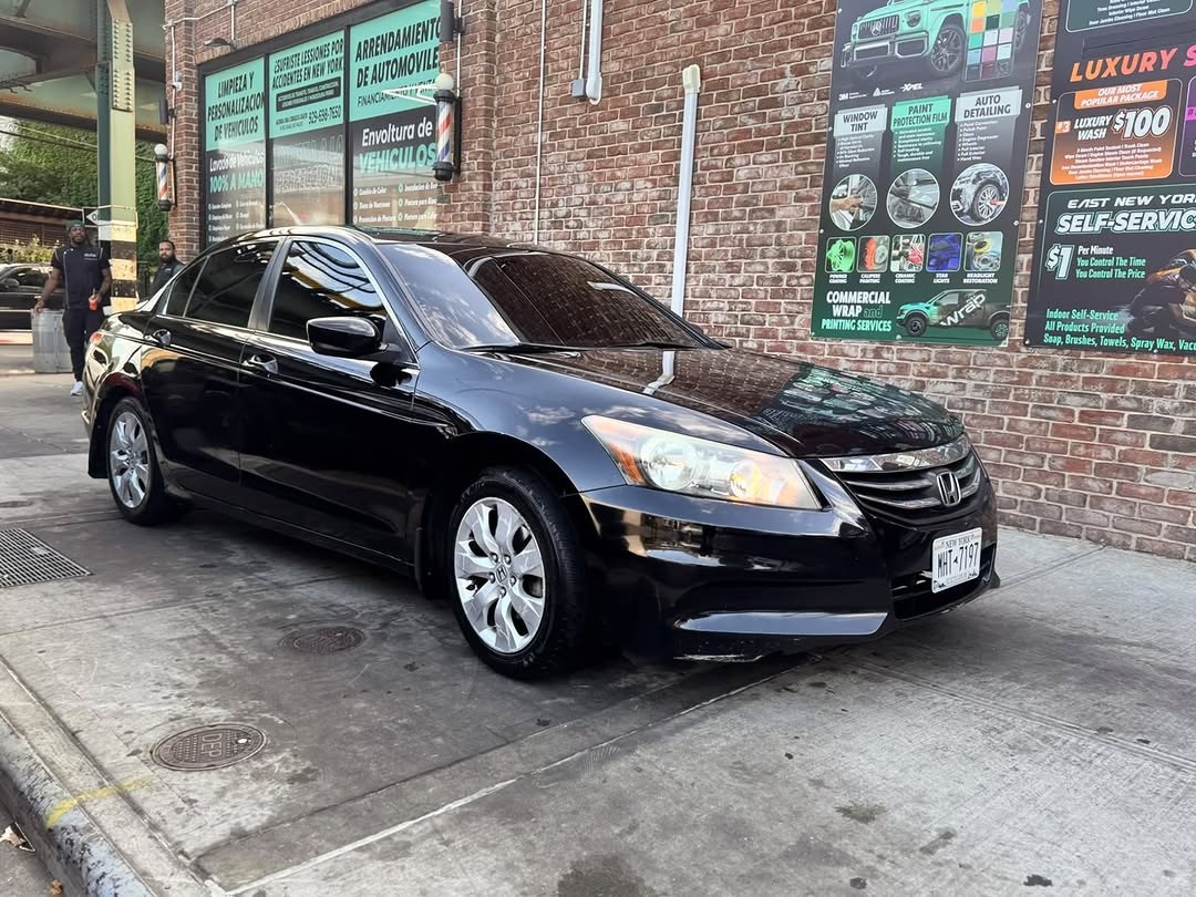 Black Honda Accord at ENY Motors